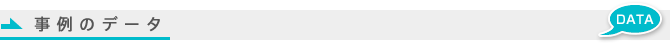 事例のデータ